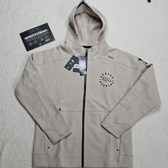 793 NWT UNRL x Broncos Impact Full-Zip SIZE SMALL Color SAND - Picture 3 of 13